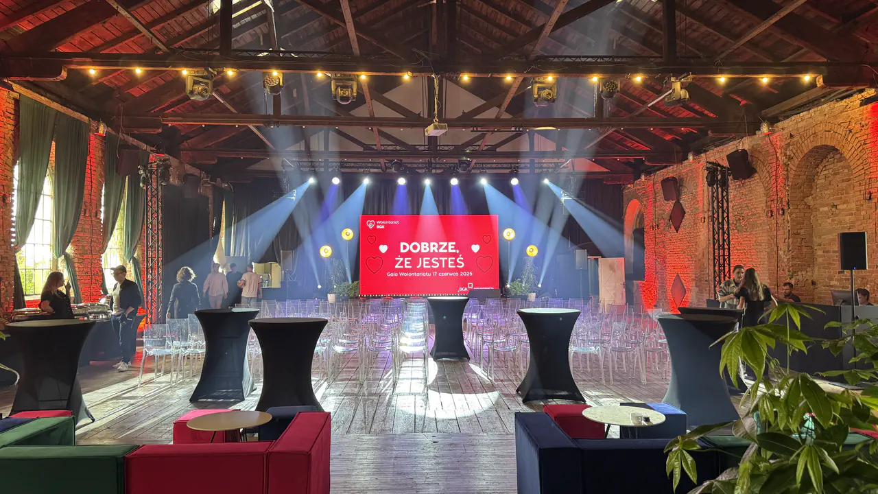 Gala i konferencja BGK - Kultura Wysoka w Warszawie - klient: KDK Events