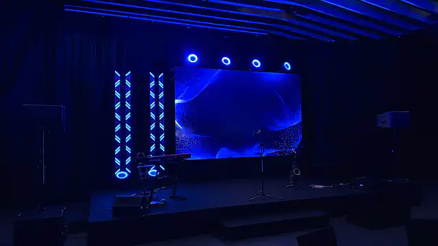 Konferencja i Gala BMW - Hotel Lake Hill Ostróda - nagłośnienie, oświetlenie, multimedia, scena, scenografia
