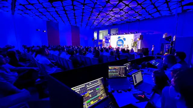 Event firmowy Nivea - Hotel Narvil w Serocku - nagłośnienie, oświetlenie, multimedia - klient: KDK Events