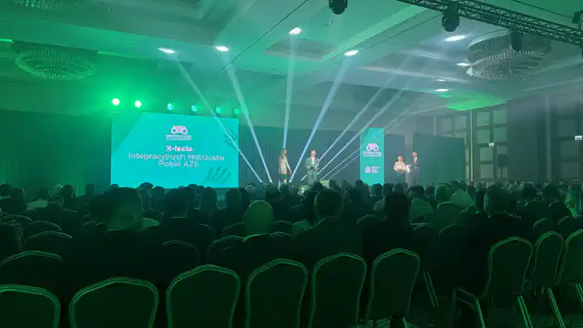 Gala AZS - Hotel Hilton w Warszawie - nagłośnienie, oświetlenie, multimedia - klient: KDK Events