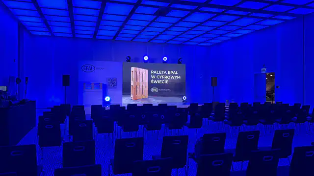 Konferencja EPAL - Hotel Renaissance w Warszawie - nagłośnienie, oświetlenie, multimedia - klient: KDK Events